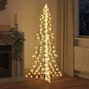 Kalėdų eglutė 240 LED Šilta balta 180 cm PET