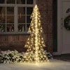 Kalėdų eglutė 240 LED Šilta balta 180 cm PET