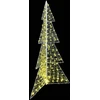 Kalėdų eglutė 240 LED Šilta balta 180 cm Akrilas