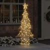 Kalėdų eglutė 240 LED Šilta balta 181 cm PET