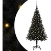 Kalėdų eglutė Juoda 120 cm PVC