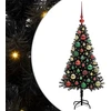 Kalėdų eglutė Juoda 120 cm PVC