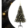 Kalėdų eglutė Juoda 120 cm PVC
