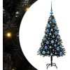 Kalėdų eglutė Juoda 120 cm PVC