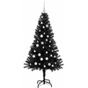 Kalėdų eglutė Juoda 150 cm PVC