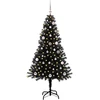 Kalėdų eglutė Juoda 150 cm PVC
