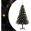 Kalėdų eglutė Juoda 150 cm PVC