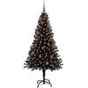 Kalėdų eglutė Juoda 150 cm PVC