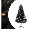 Kalėdų eglutė Juoda 150 cm PVC