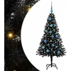 Kalėdų eglutė Juoda 150 cm PVC