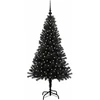 Kalėdų eglutė Juoda 150 cm PVC