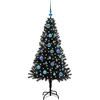 Kalėdų eglutė Juoda 150 cm PVC
