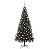 Kalėdų eglutė Juoda 210 cm PVC