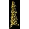 Kalėdų eglutė su 100 LED Šilta balta 120 cm PET