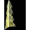 Kalėdų eglutė su 100 LED Šilta balta 120 cm Akrilas