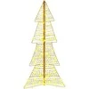 Kalėdų eglutė su 100 LED Šilta balta 120 cm PET