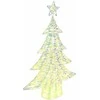Kalėdų eglutė su 120 LED Šilta balta 120,5 cm PET