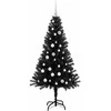 Kalėdų eglutė Juoda 150 cm PVC