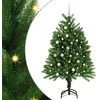 Kalėdų eglutė su 150 LED s stovu Žalia 120 cm PE