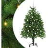 Kalėdų eglutė su 150 LED s stovu Žalia 120 cm PE