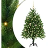 Kalėdų eglutė su 150 LED s stovu Žalia 120 cm PE