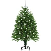 Kalėdų eglutė su 150 LED s stovu Žalia 120 cm PE