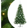 Kalėdų eglutė su 150 LED s stovu Žalia 150 cm PE