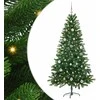 Kalėdų eglutė su 150 LED s stovu Žalia 150 cm PE