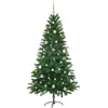 Kalėdų eglutė su 150 LED s stovu Žalia 150 cm PE