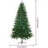 Kalėdų eglutė su 150 LED s stovu Žalia 150 cm PE