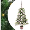 Kalėdų eglutė su 150 LED s stovu Žalia 65 cm PE