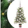 Kalėdų eglutė su 150 LED s stovu Žalia 65 cm PE
