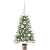 Kalėdų eglutė su 150 LED s stovu Žalia 65 cm PE