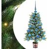 Kalėdų eglutė su 150 LED s stovu Žalia 90 cm PE
