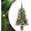 Kalėdų eglutė su 150 LED s stovu Žalia 90 cm PE