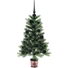 Kalėdų eglutė su 150 LED s stovu Žalia 90 cm PE