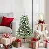 Kalėdų eglutė su 150 LED s stovu Žalia 90 cm PE
