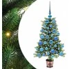 Kalėdų eglutė su 150 LED s stovu Žalia 90 cm PE