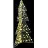 Kalėdų eglutė su 160 LED Šilta balta 150 cm Akrilas