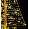 Kalėdų eglutė su 160 LED Šilta balta 150 cm PET