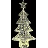 Kalėdų eglutė su 160 LED Šilta balta 150 cm Akrilas