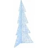 Kalėdų eglutė su 240 LED Šaltas baltas 180 cm Akrilas