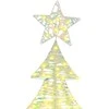 Kalėdų eglutė su 240 LED Šilta balta 181 cm PET
