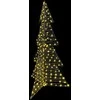 Kalėdų eglutė su 240 LED Šilta balta 180 cm Ratanas