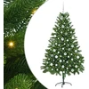 Kalėdų eglutė su 300 LED s stovu Žalia 180 cm PE