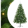 Kalėdų eglutė su 300 LED s stovu Žalia 180 cm PE