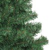 Kalėdų eglutė su 300 LED s stovu Žalia 180 cm PVC