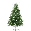 Kalėdų eglutė su 300 LED s stovu Žalia 180 cm PE