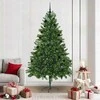 Kalėdų eglutė su 300 LED s stovu Žalia 210 cm PE