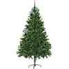 Kalėdų eglutė su 300 LED s stovu Žalia 210 cm PE